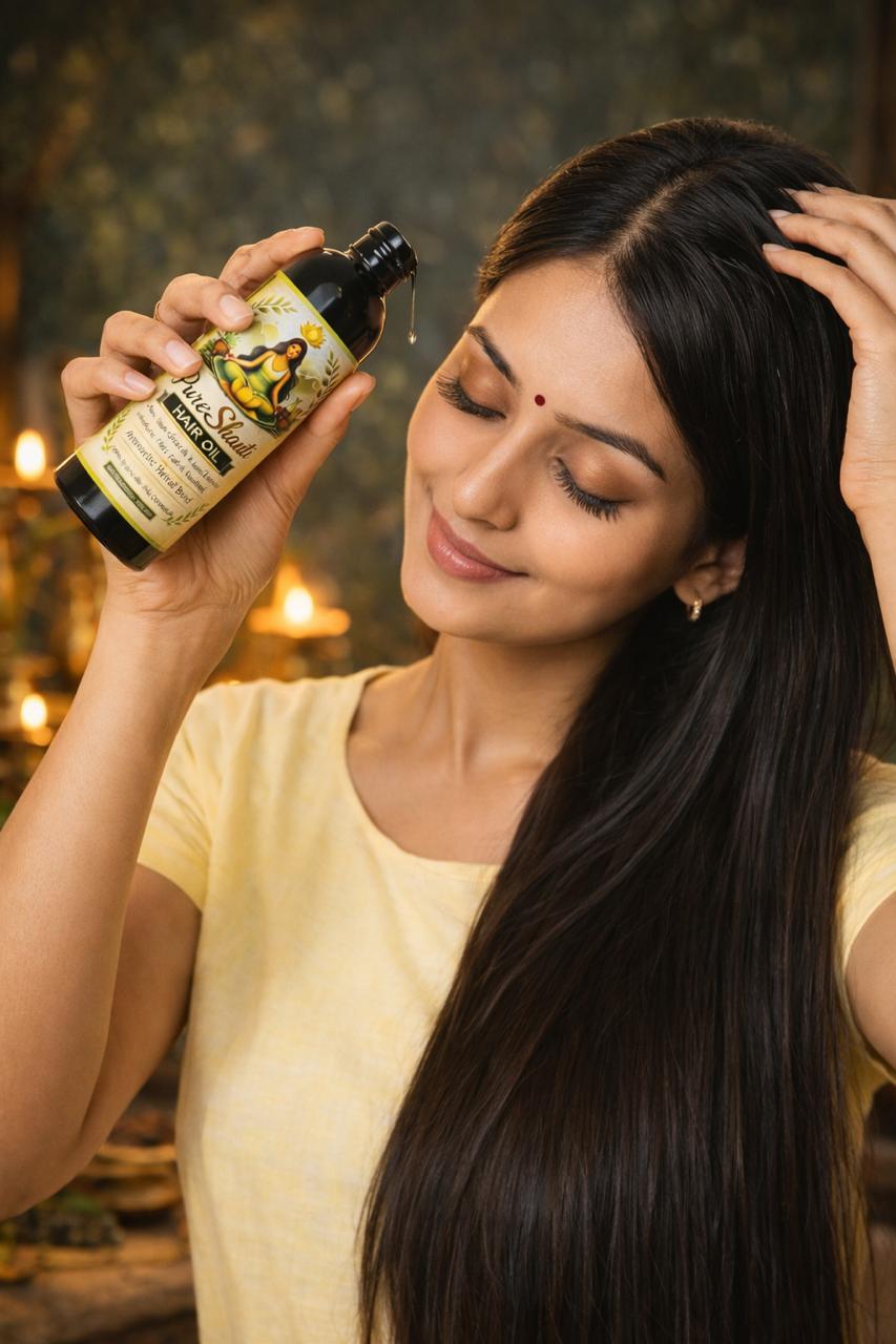 PureShanti Hair Oil For Hair Growth & Care
